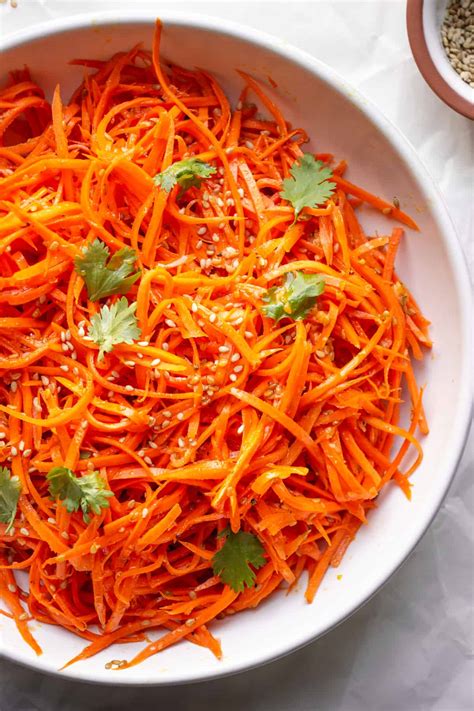 barefoot carrot salad chefinoz
