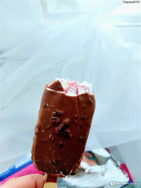 Мороженое Milka Эскимо сливочное с лесными ягодами - «Мороженое Милка с ...
