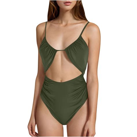Youyipin womens swimsuits Tummy Control Swimsuits 2025 Sexy One Piece