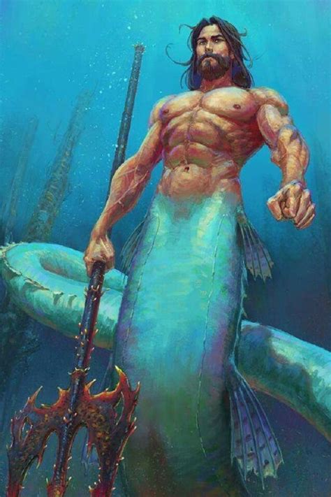 King of Mermens & Mermaids | Fantasy mermaids, Mermaid artwork, Mermaid