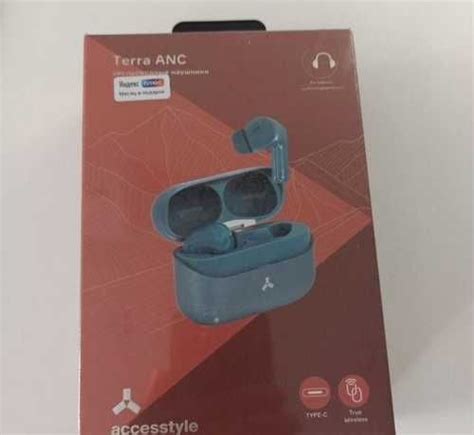 TWS Bluetooth наушники Accesstyle Terra ANC Вся Россия | Аудио и видео ...