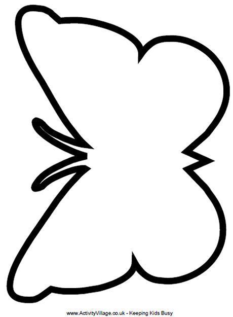 Free Butterfly Template, Download Free Butterfly Template png images ...