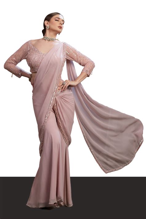 drape saree baabul