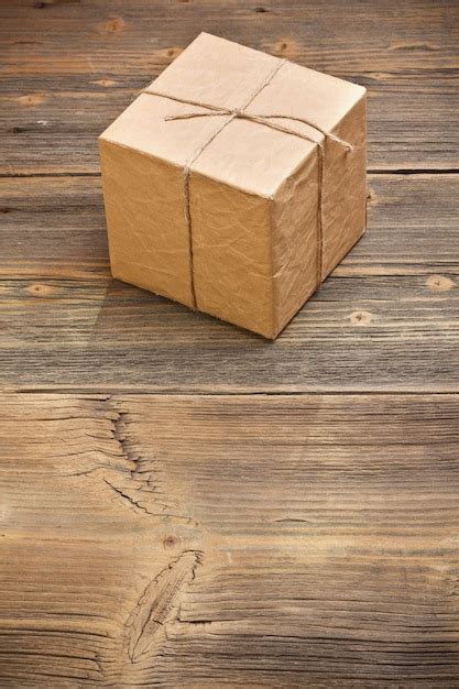 premium photo wrapped packaged box