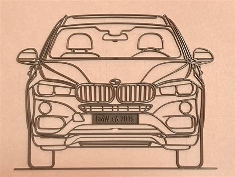 Free STL file BMW x6 2015・3D printer design to download・Cults