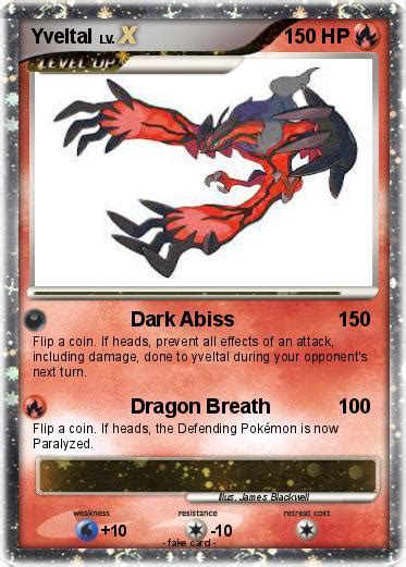 Pokémon Yveltal 538 538 - Dark Abiss - My Pokemon Card