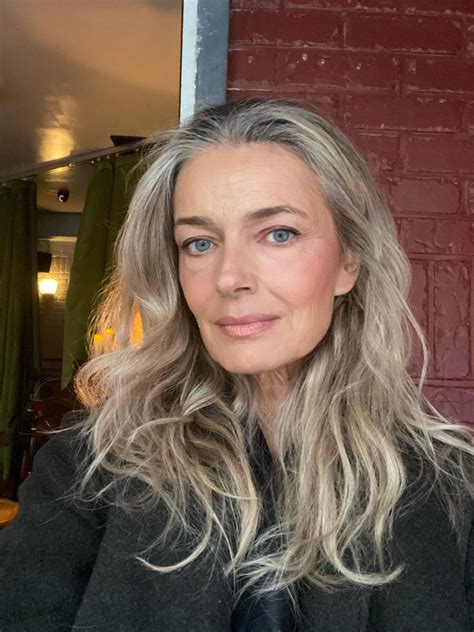 Paulina Porizkova Hair 2022