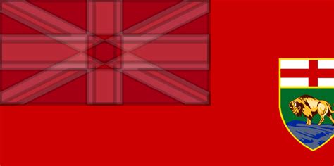 ClipArt flag of manitoba canada svg