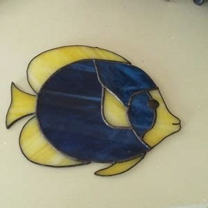 Stained Glass Fish Suncatcher - Etsy