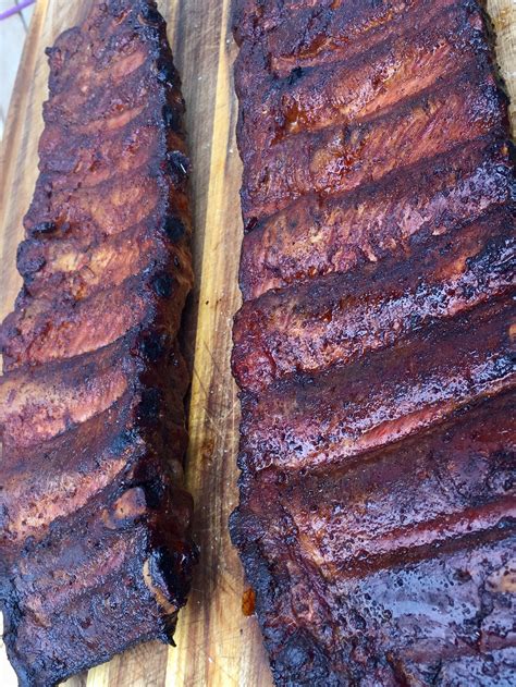 [Homemade] Hickory-smoked Side Ribs : r/food