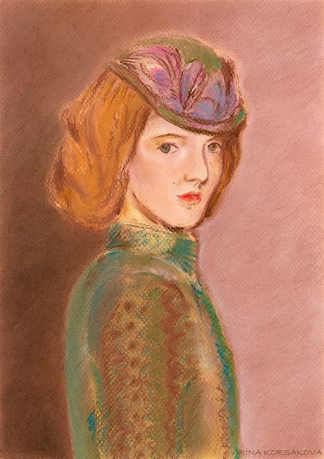 Иллюстрация Портрет мисс Элизабет Джонс/Portrait of Ms.Elizabeth