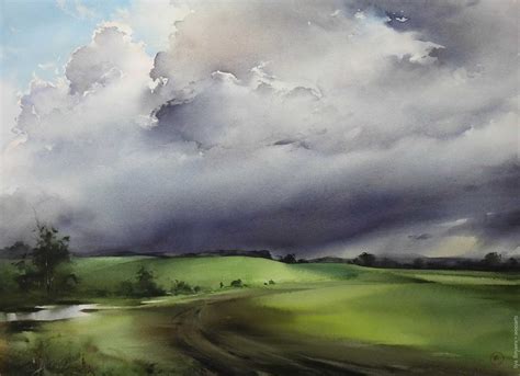 29 Watercolor Paintings By Russian Artist Ilya Ibryaev