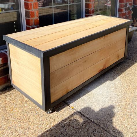 Outdoor Storage Bench Woodworking Plans - Etsy