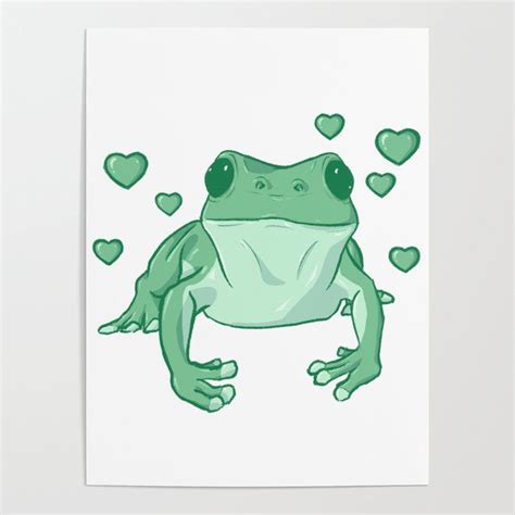 Cute Frog Drawing Wallpaper - Vanilla Wallpaper