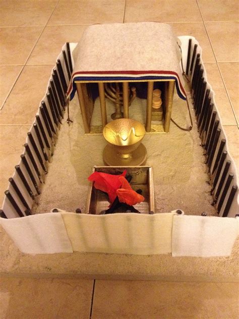 Free printable tabernacle model of the old testament – Artofit