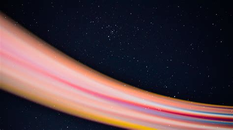 Звездное небо, яркие цвета Обои 3840x2160 4K Ultra HD
