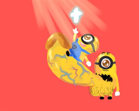NSFW I’m genuinely sorry for drawing this : r/MinionHate