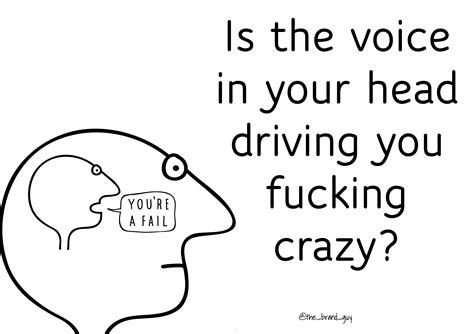 the voice in your head ain't your friend : r/success