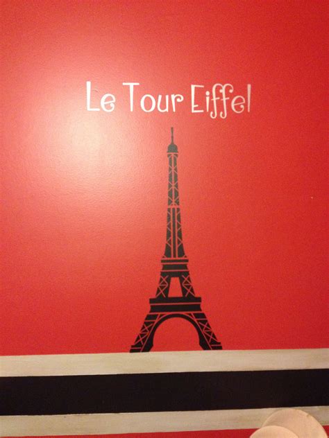 Eiffel tower wall art