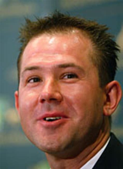 Ricky Ponting faces the media after being named as Australia's new Test