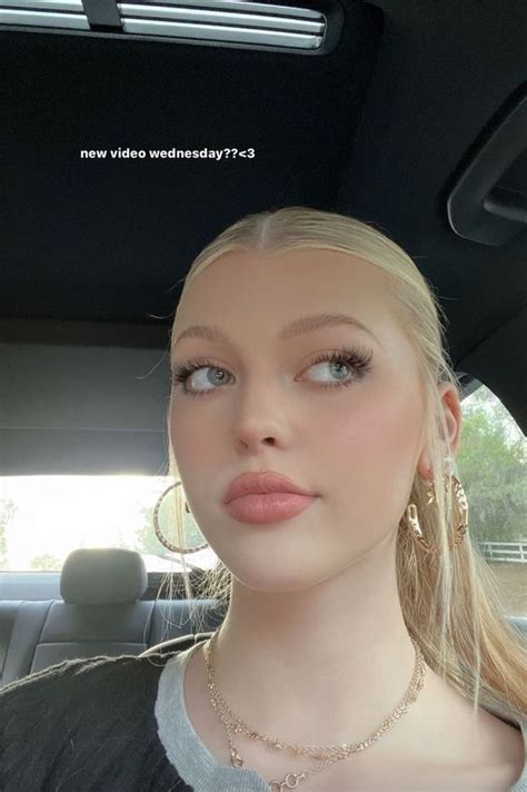 Loren Gray | Necklace, Diamond necklace, Hoop earrings