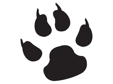 Transparent dog paw icon png, vector illustration of an dog paw icon in ...