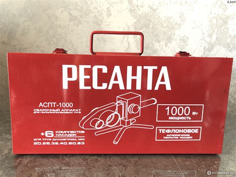 Сварочный аппарат для полипропиленовых труб Ресанта АСПТ-1000 ...