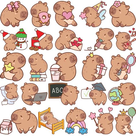 Figurinhas De Capivara