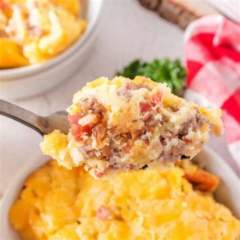 Bisquick Sausage Breakfast Casserole - My Organized Chaos