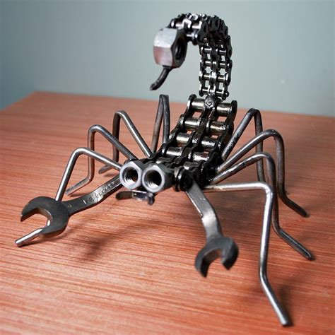 Chain Scorpion Welding Art Projects, Metal Art Projects, Metal Crafts ...