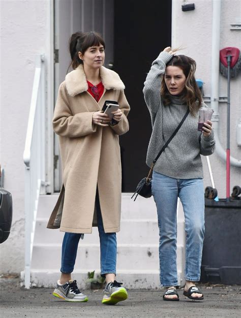 DAKOTA JOHNSON and ADDISON TIMLIN Leaves Nail Salon in Los Angeles 12