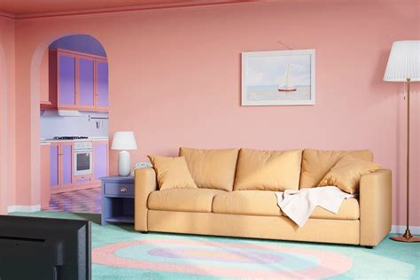 'The Simpsons' Living Room Recreated In Real Life | Hypebeast