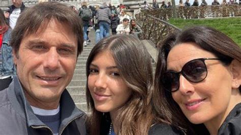 Beaming Antonio Conte relaxes on Paris holiday with family as Tottenham ...