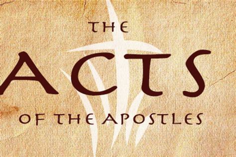 Acts of the Apostles Archives - Living Hope OPC