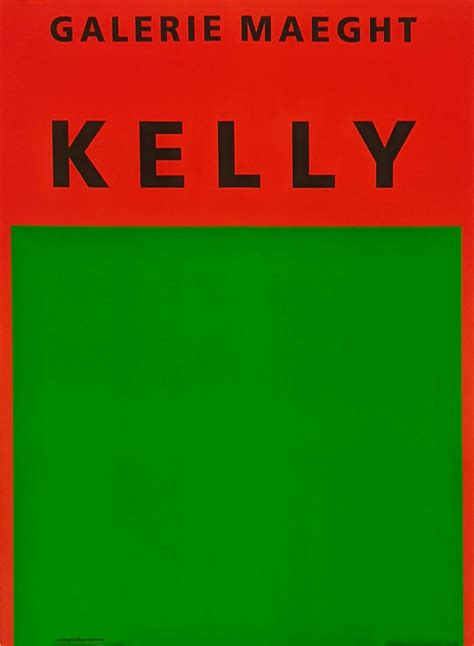 Orange and Green - Ellsworth Kelly — Gallagher & Turner