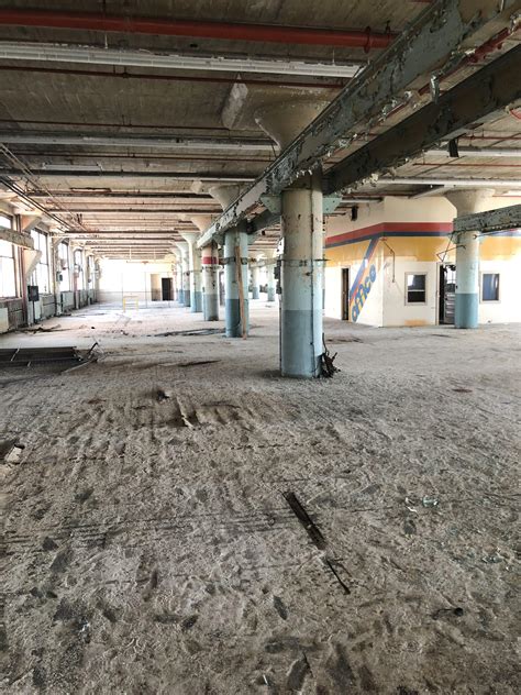 Old General Electric plant, Fort Wayne, Indiana. Took a tour this