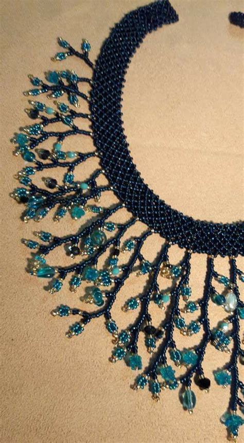 17 Best images about Crafts - Jewelry - Bead weaving necklaces on ...