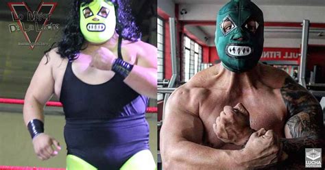 Hijo del Espectro Jr continúa transformándose – Nace el Monstruo Verde - Lucha Noticias