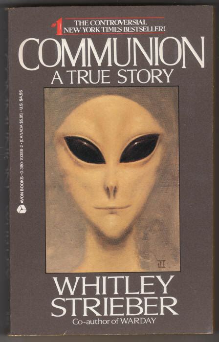 Communion Whitley Strieber UFO Book For Sale