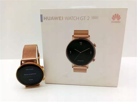SMARTWATCH HUAWEI GT2 ELEGANT 42MM ZŁOTY - 12696824757 - oficjalne ...