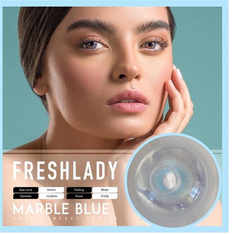 Цветные линзы без диоптрий fresh lady — цена 488 грн в каталоге Линзы ...