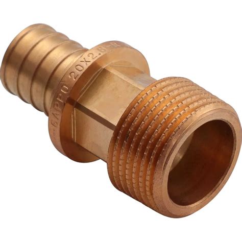 Переходник с наружной резьбой Gappo бронзовый 32-R 3/4" G2307.3205 ...