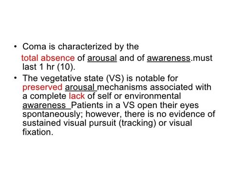 Examination Of The Comatose Patient
