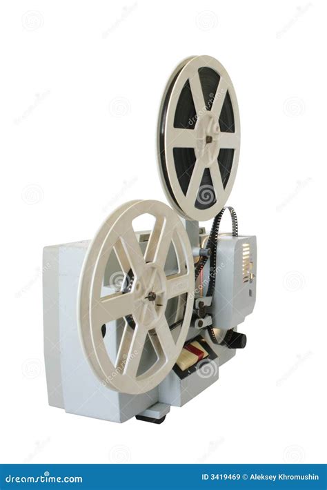 Old Soviet Cinema Projector Stock Image - Image of works, reel: 3419469