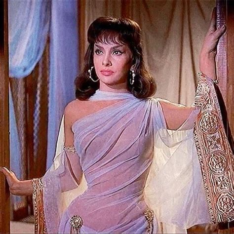 Velvey on Instagram: “This dress 💡 Gina Lollobrigida as the Queen of ...