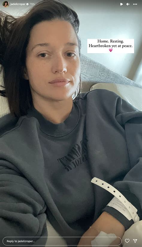 Bachelor's Jade Roper shares emotional photo after miscarriage, surgery