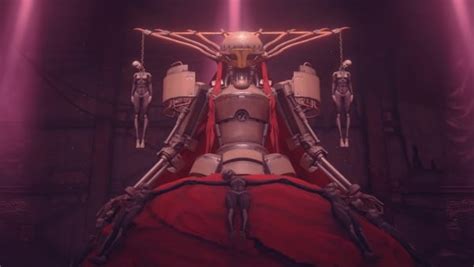 NieR: Automata E3 2016 boss battle gameplay - Gematsu