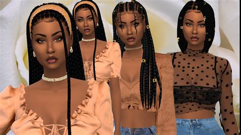 Sims 4 cc hair braids - plmarc