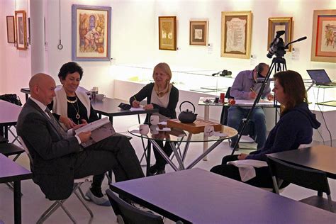 Anna Donchenko Visits the Contemporary Museum of Calligraphy | The ...
