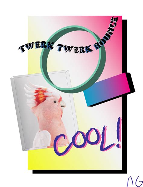 Download Twerk Twerk Bounce By Artgoth ~ - Paper PNG Image with No